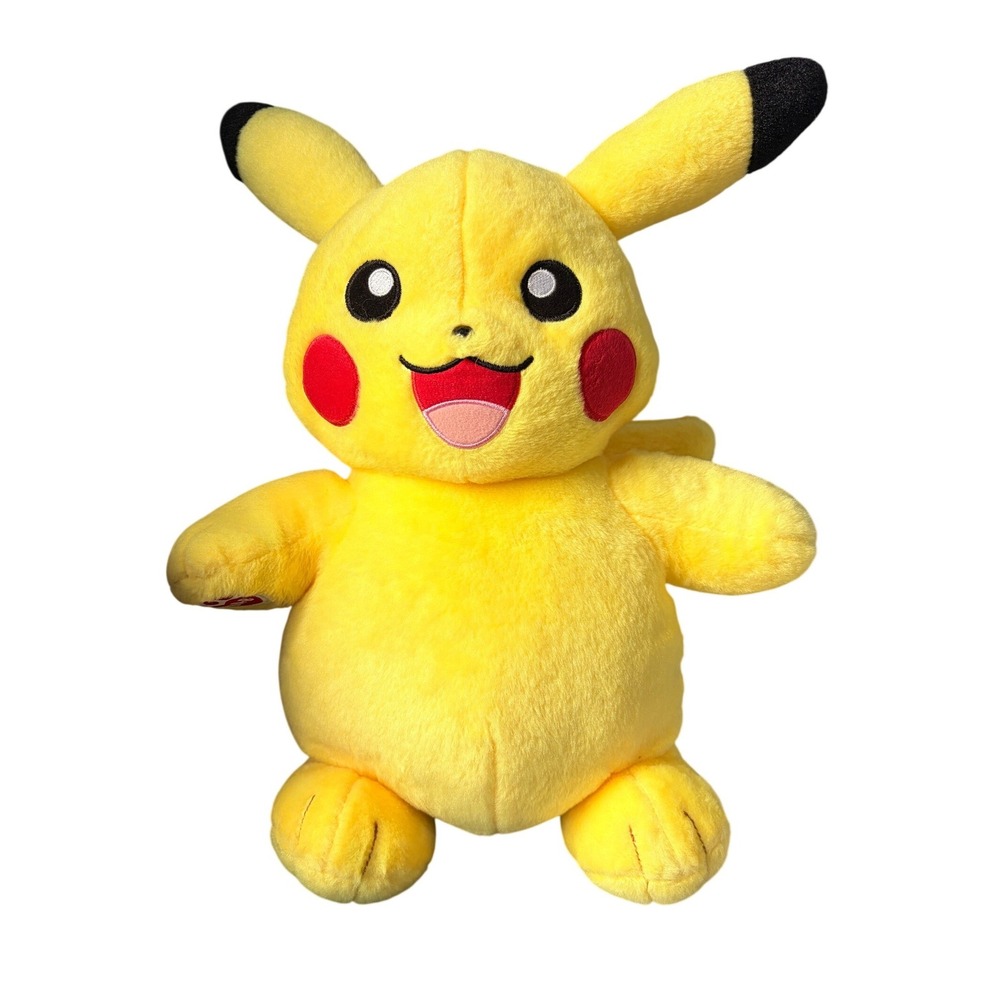 Build-A-Bear Workshop Pokemon Pikachu Plush Stuffed Animal Yellow 15 inch Toy